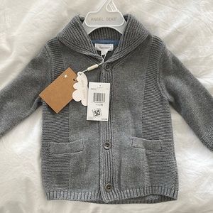 Angel dear grey sweater brand new never worn